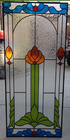 25.4mm 5MM Coloured Stained Leaded Glass For Leadlighting Zinc Patina