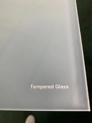 6.78MM Weißfolie gehärtetes Glas für Türen