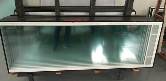 25.4mm Vorhänge zwischen flachen Form-Glasvorhängen für Terrassentür-Wärmedämmung Soem